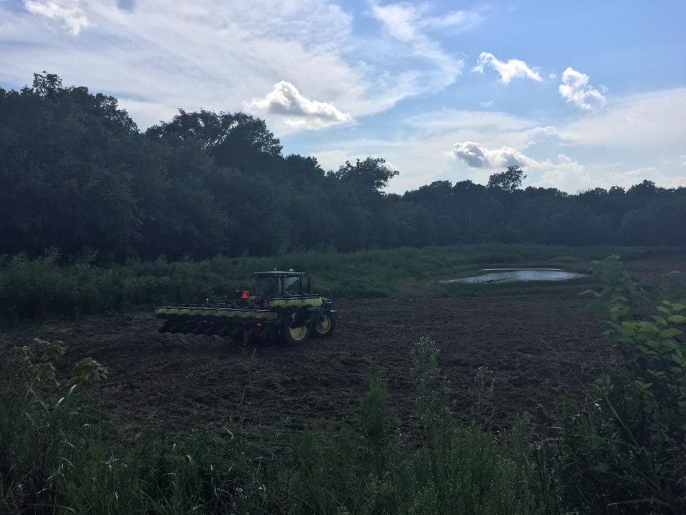 Wellons Land Recent Projects Wildlife Acres Tractor Plowing Land