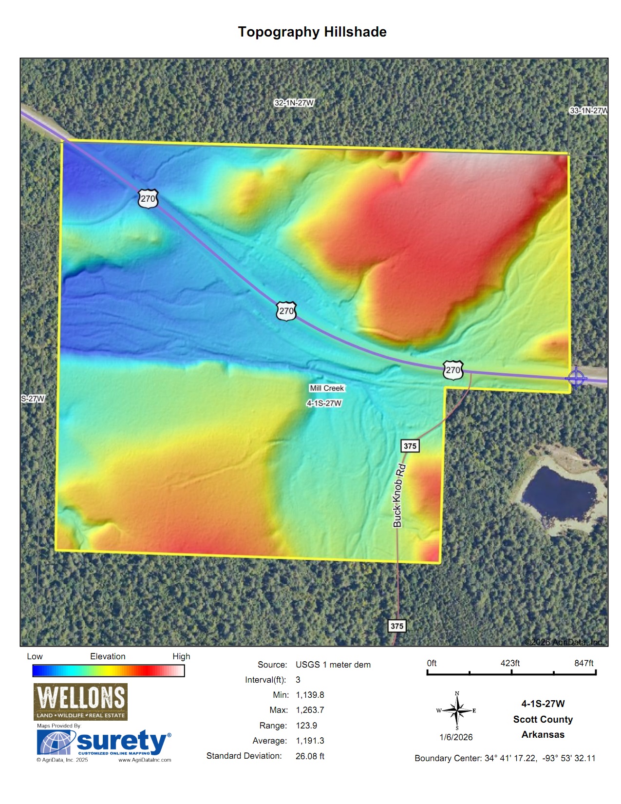 Topography Hillshade 16 Topography Hillshade 16